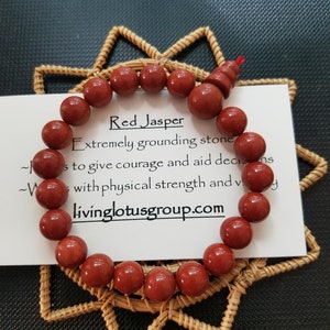 Red Jasper Power Bracelet image 3