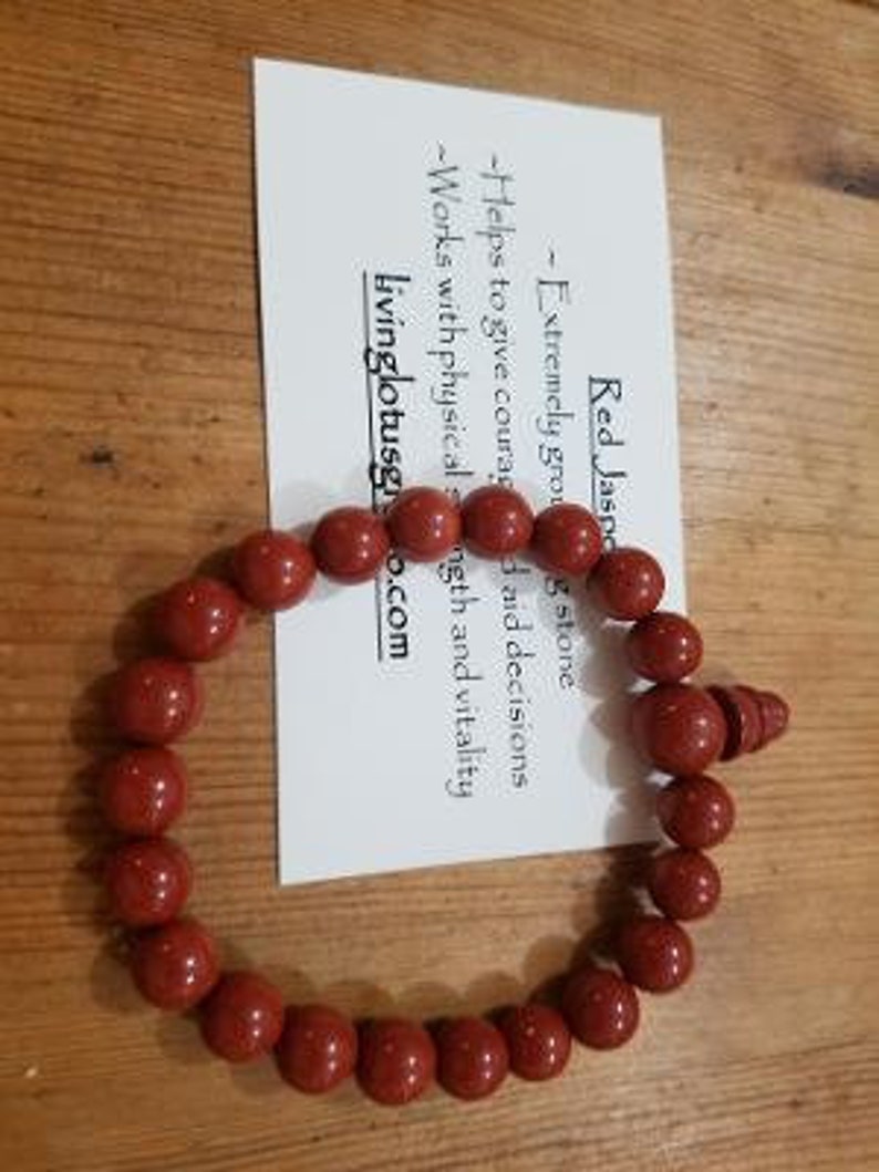 Red Jasper Power Bracelet image 6