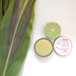 Lime & Eucalyptus Lotion Bar