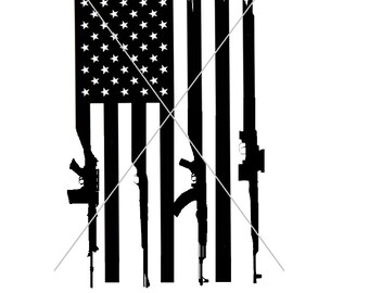 Download Gun flag svg | Etsy