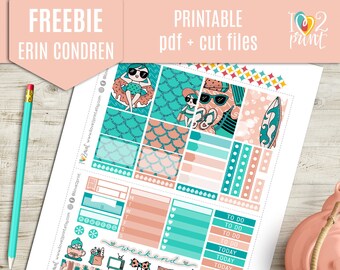 Chore stickers Instant download CUT FILE PRINTABLE Home stickers Silhouette Erin Condren Planner Stickers STR030 House stickers