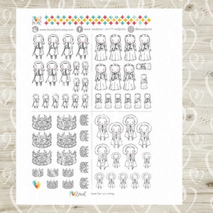 Game of Thrones Inspired Set II Printable Planner Stickers, GOT ...