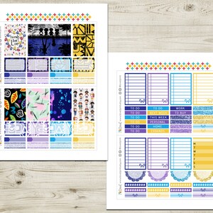 Stranger Kids Weekly Printable Planner Stickers Happy Printable Stickers, Weekly Stickers, HP ...