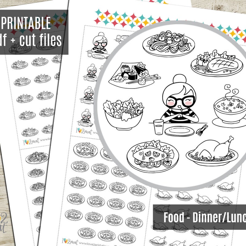 Planner Stickers Printable - Etsy