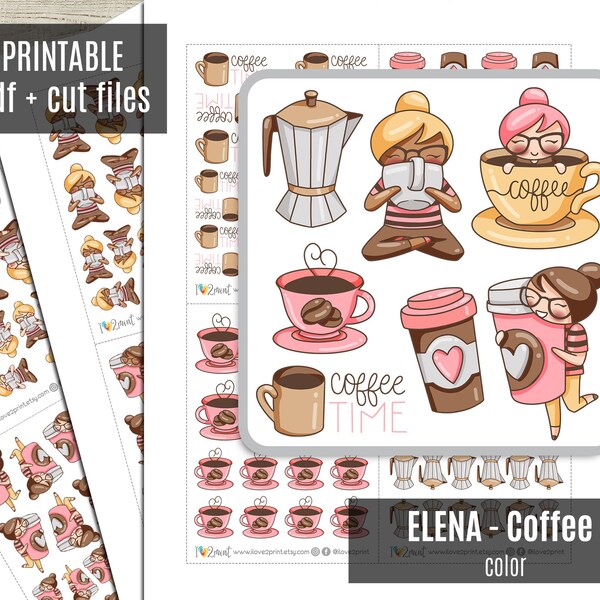 Coffee Stickers - Etsy