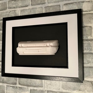 Decorazione murale RS Cosworth, grafica per auto, scultura stampata in 3D, decorazione per garage, Ford escort