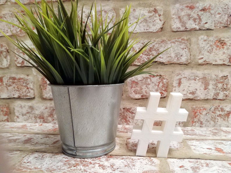Hashtag decor office gift 3D printed hashtag hashtag Etsy