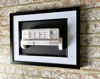 Ford F-150 bullnose, wall art, 3D printed car, garage decor, automotive sculpture, car artwork