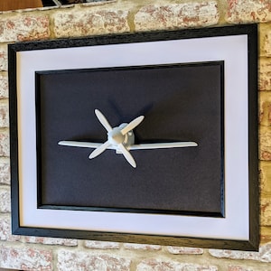 Spitfire MK4 Sculpture, World War 2 Aircraft, 3D printed plane, RAF plane
