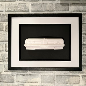 E30 3 Series Car Sculpture: 3D Printed Wall Art, Garage Decor