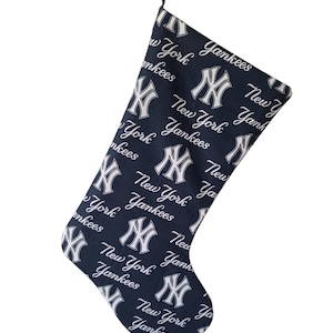 New York Yankees Baseball Quilted Christmas Stocking