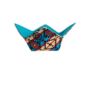 Southwestern Dreamcatcher Reversible Quilted Bowl Cozy Holder - Microwavable Soup Bowl Cozy - Housewarming Gift - Bowl Buddies
