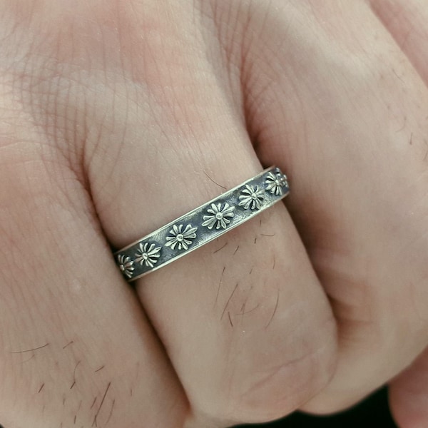 Cross Band, Medieval Band, Women Cross Band, Men Cross Band, Celtic Band, Wedding Band, Gift for him, Unisex Band, Band Ring, Pattern band