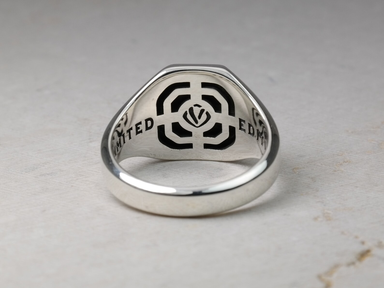 Signet Ring Templar Knight Man Ring Silver Cross Ring Men | Etsy