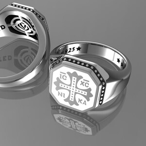 Hombres anillo cruzado, kreuz ring männer, bague homme croix, anello uomo croce, anel de homens cruzados,kors män ring, крест кольцо мужчин image 1