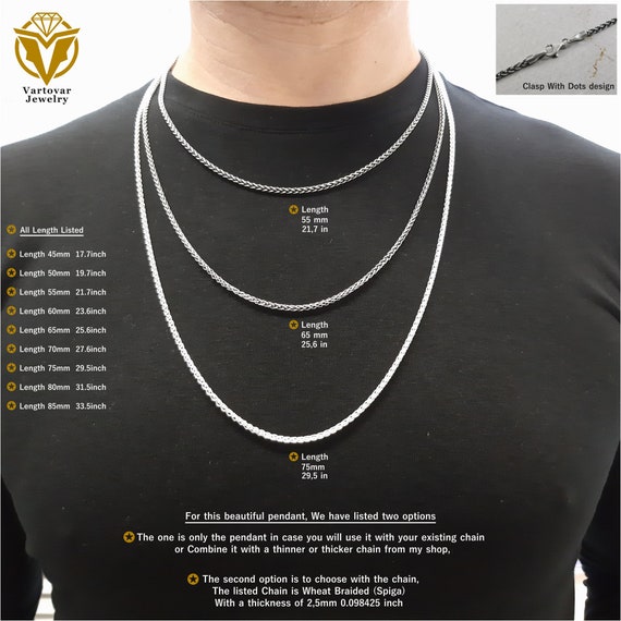 Buy Saint Michael Gold Plated Necklace 2.5mm Spiga Neck Chain St