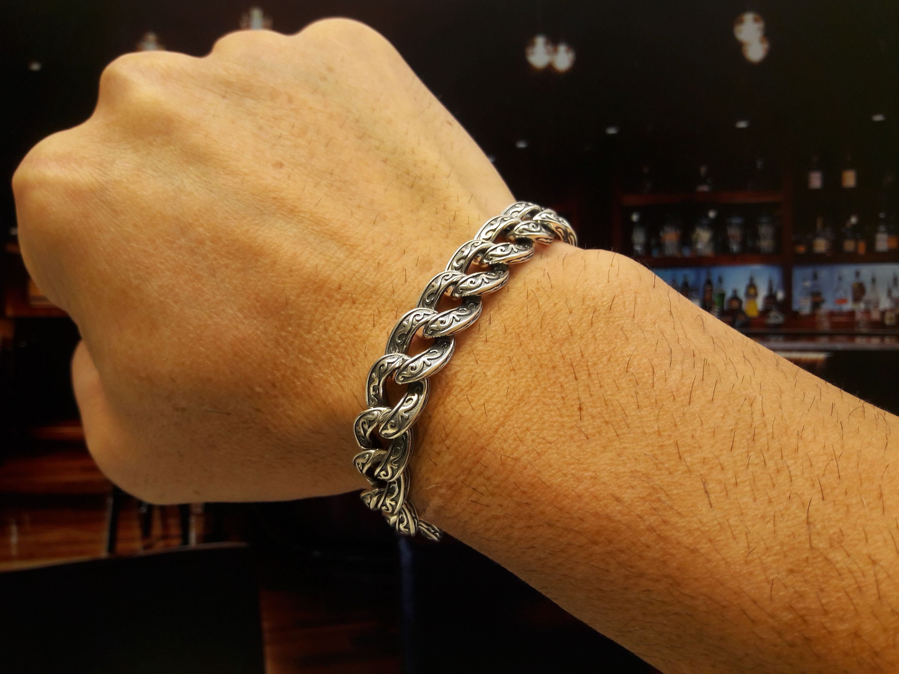 cuban chain bracelet