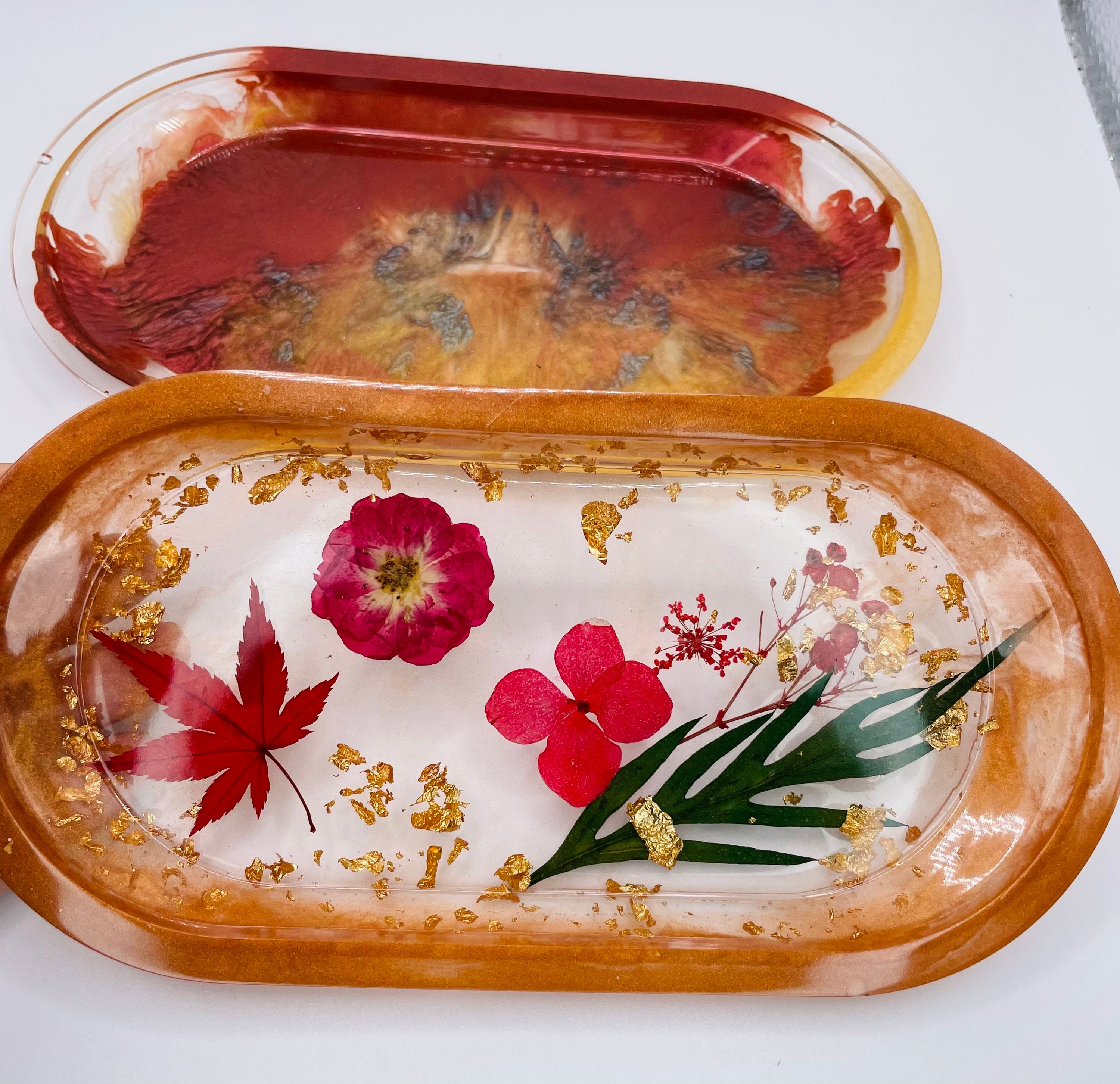 Resin dish for keys or trinkets Etsy