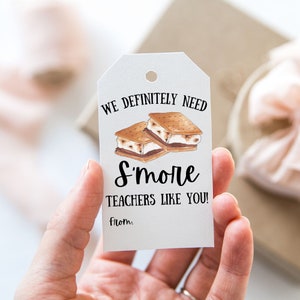 Lehrer S&#39;more Geschenkanhänger