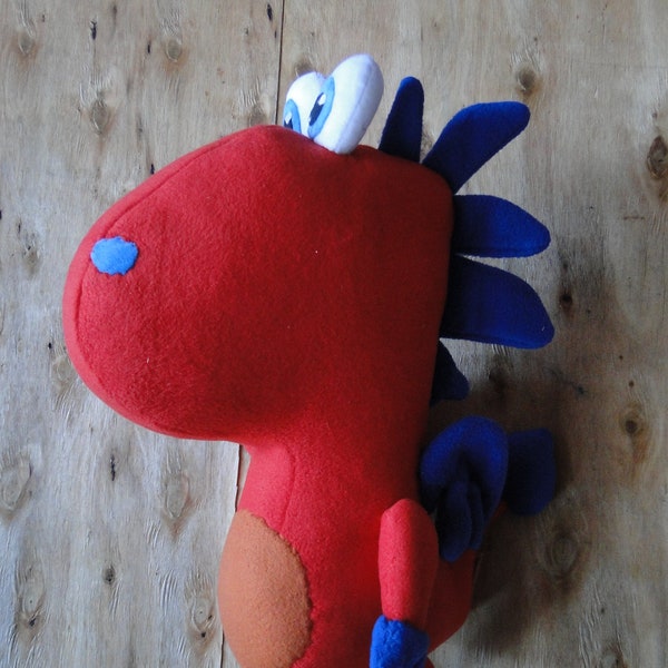 SMOK EDZIO pluszowa zabawka handmade Dragon Edzio Toy 40 cm