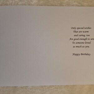 Paquete de 70 insertos para tarjetas de cumpleaños, compatibles con tarjetas A5 y A6. Papel blanco de 80 g/m². imagen 2