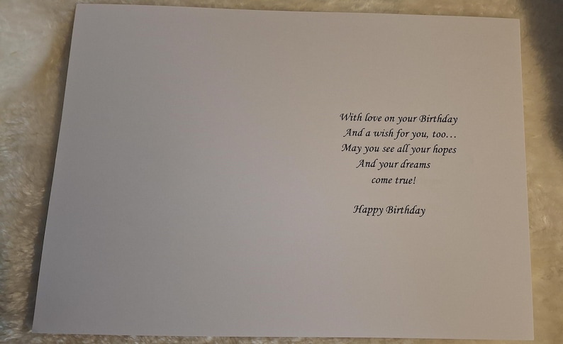 Paquete de 70 insertos para tarjetas de cumpleaños, compatibles con tarjetas A5 y A6. Papel blanco de 80 g/m². imagen 4