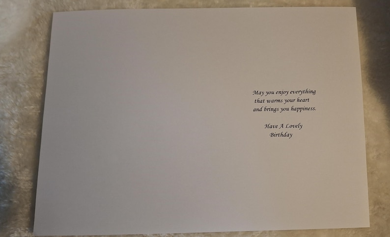 Paquete de 70 insertos para tarjetas de cumpleaños, compatibles con tarjetas A5 y A6. Papel blanco de 80 g/m². imagen 5