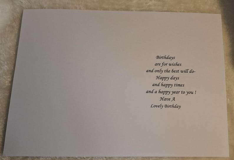 Paquete de 70 insertos para tarjetas de cumpleaños, compatibles con tarjetas A5 y A6. Papel blanco de 80 g/m². imagen 6
