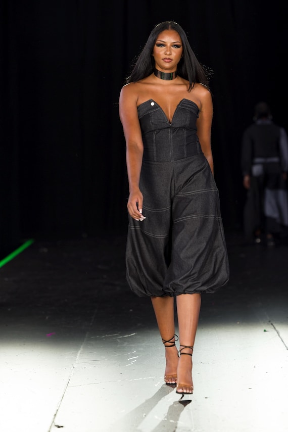 Womens Clothing Oasis Denim Dungarees Stylish Denim Overall Capris