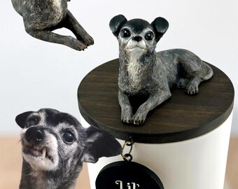Handmade Heirloom Doggy Memorial • Chihuahua •