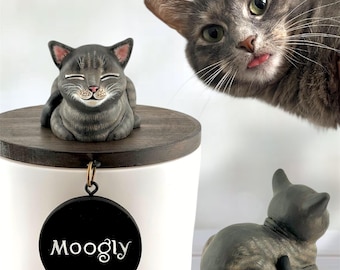 Handmade Heirloom Kitty Memorial •REGULAR Loafing•