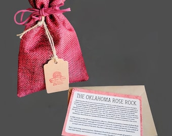 Oklahoma Barite Rose Rocks Collector Bag – Geology Collection Specimens