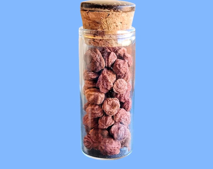 Mini Oklahoma Rose Rock Bottle - tiny barite roses!