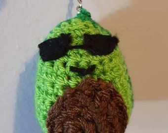 Avocado Keychain