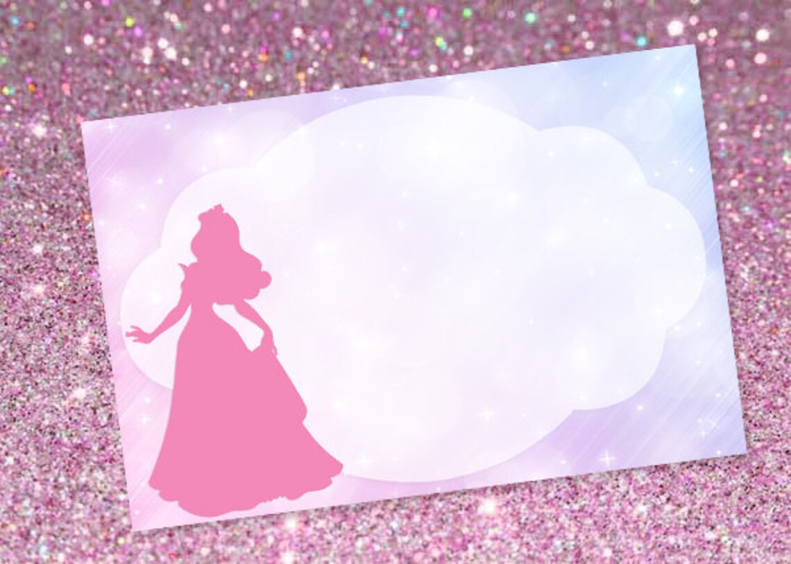 Printable Autograph Pages INSTANT DOWNLOAD Sparkly Princess Pack 18 ...