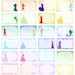 Printable Autograph Pages - INSTANT DOWNLOAD - Sparkly Princess Pack ...