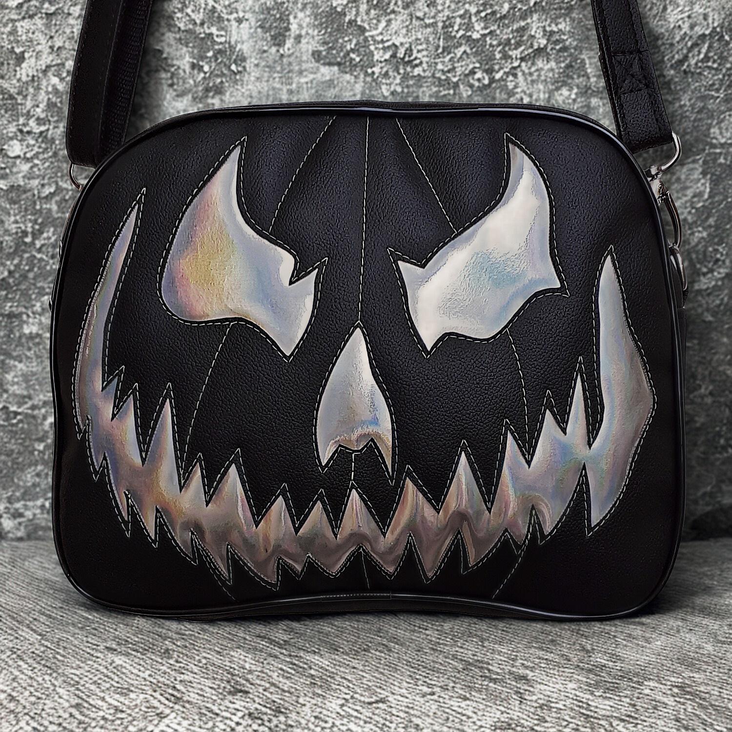 Love Pain and Stitches Pumpkin Purse