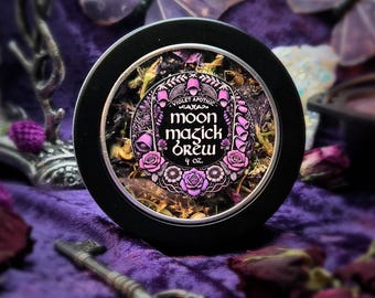 Moon Magick Color-Changing Shimmering Loose Leaf Tea with Butterfly Pea and Blue Lotus