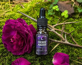 Thorne Maiden Ritual Anointing Oil | Boundaries, Self-Trust and Feminine Strength