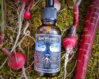 Root Weaver’s Potion – Grounding Elixir for Autumn & Winter | Dandelion, Ashwagandha, Cinnamon | Seasonal Ritual Tincture