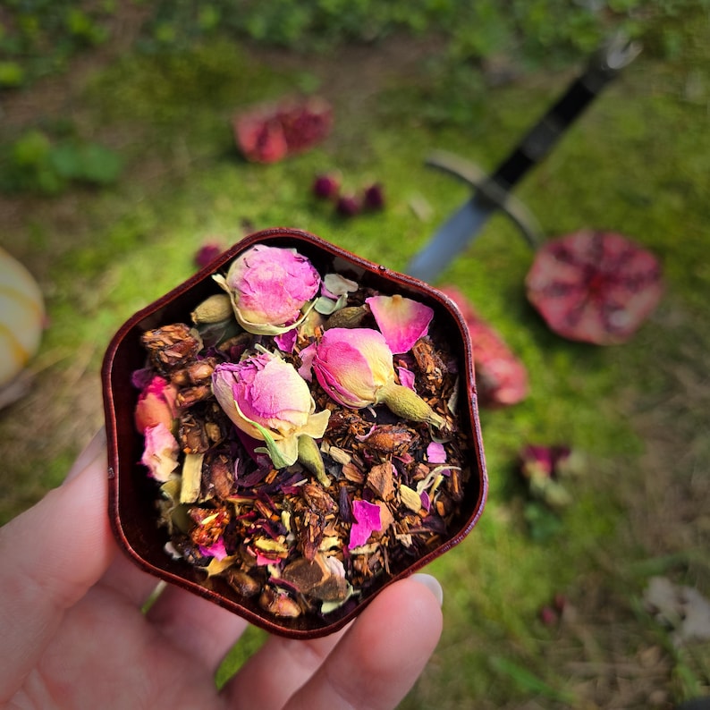 Persephone Rose-rooibos Tea | Pomegranate Trinket Box | Shadow Work ...