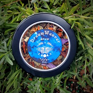 thumbnail image 2 of Elysian Fields™ Vivid Dreaming Tea Blend By Relax Remedy - Blue Lotus, Mugwort, Damiana (Organic) 2 of 5