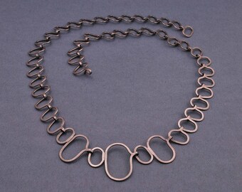 Interlock chain necklace