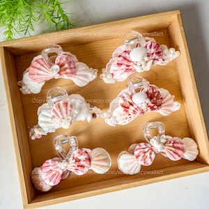 Accessoires cheveux pour mariage sur la plage 3 styles Pinces à cheveux en forme de coquillage sirène Core Grande pince à cheveux en forme de coquillage de sirène Pinces à cheveux pour plage mignonne