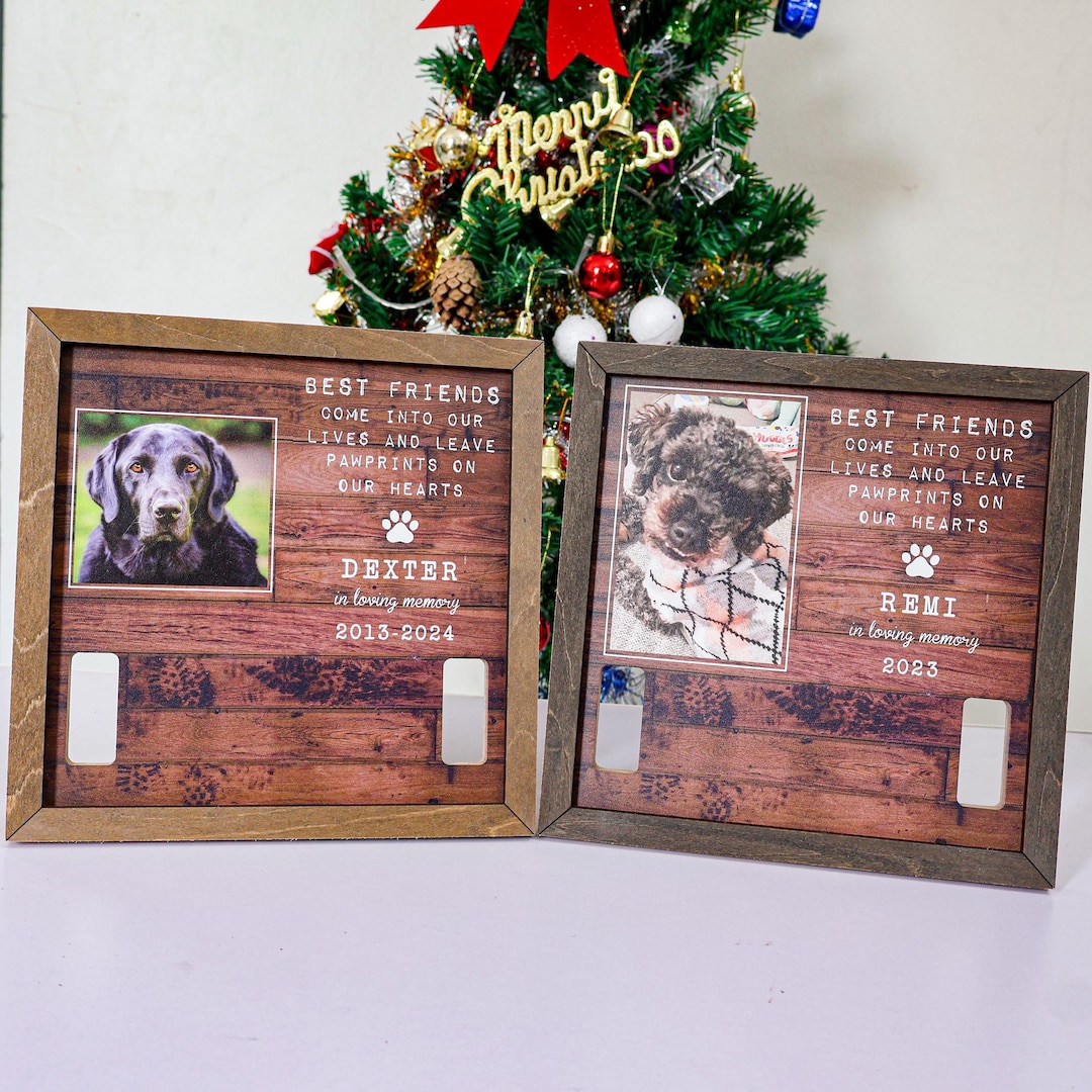 Memorial Pet Loss Frame - Pet Sympathy Gift - Dog Cat, Puppy Memorial ...