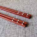 Personalized Rosewood Chopsticks Mother-of-pearl Chopstick Mother's Day Father's Day Engraved Name Bamboo Chopstick Gift C#10