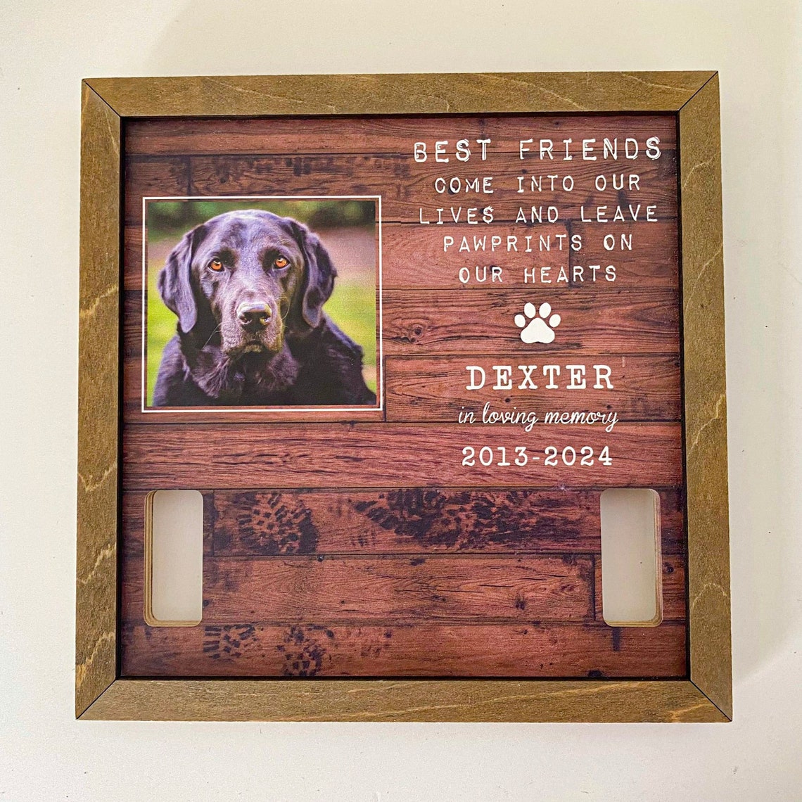 Memorial Pet Loss Frame - Pet Sympathy Gift - Dog Cat, Puppy Memorial ...