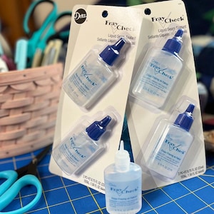 Dritz Fray Check 2 pack - stop fabric edges from fraying