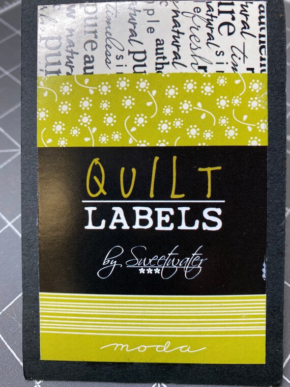 Ironon Quilt Labels Etsy