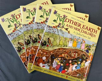 Quilted Fairy Tale Book: Mother Earth and Her Children, Signed Bookplate